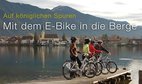 Mit dem E-Bike in die Berge
