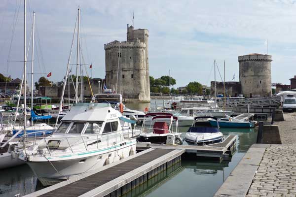 Am Hafen von La Rochelle