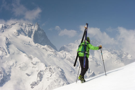 Haglofs Aufstieg