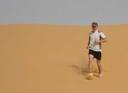 1. Solo Lauf durch die Sahara
