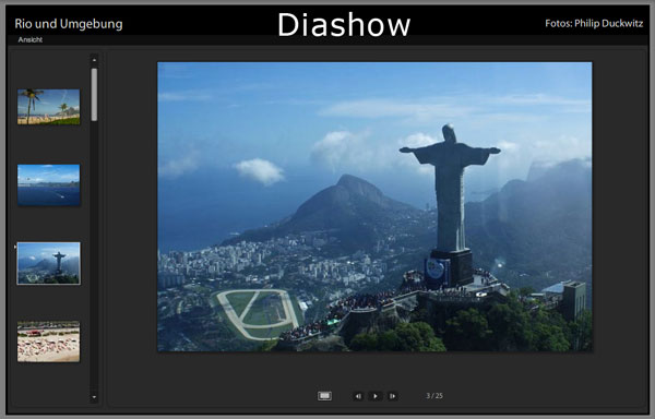 Diashow Rio und Umgebung